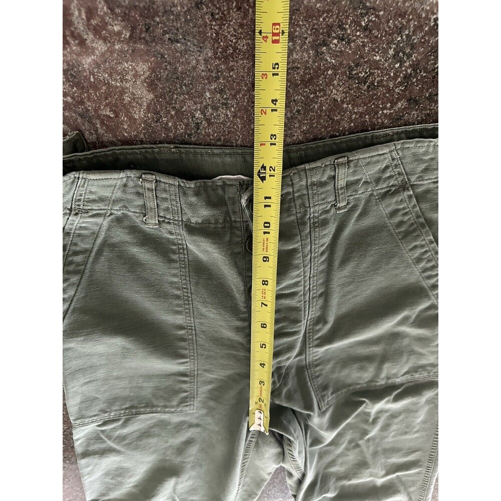 Vintage US Army OG-107 Pants Men 28 x30 Sateen Military Vietnam‎ Trousers - Picture 7 of 13